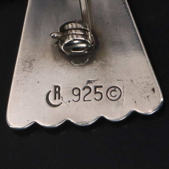 Authentic Guardian Angel Brooch Necklace Pendant Carolyn Pollack Relios S Silver - Picture 3 of 9